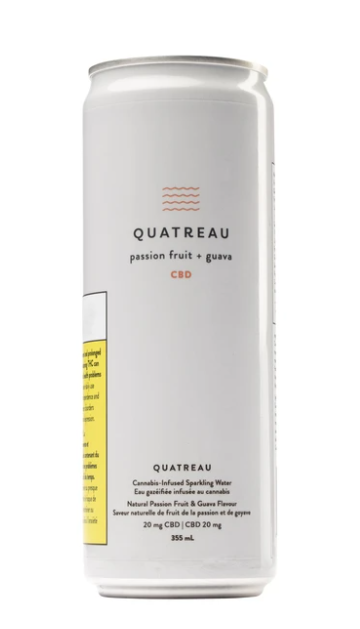 Passionfruit + Guava CBD Sparkling Water